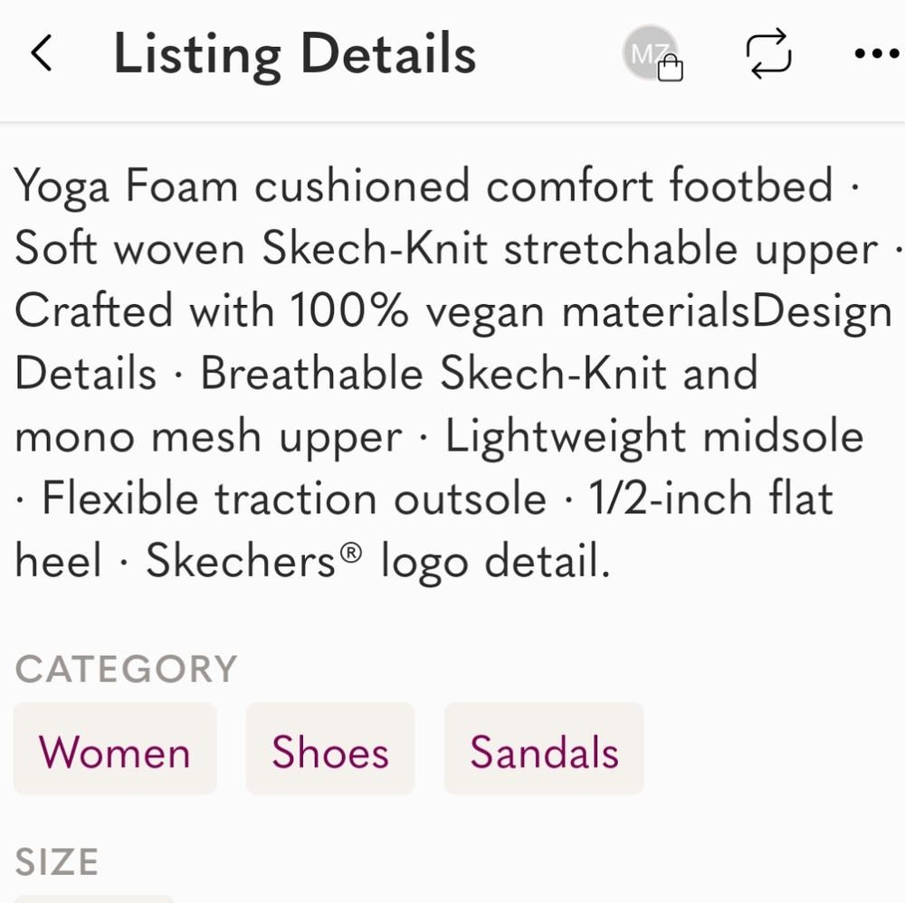 Skechers Vegan Flex Appeal 2.5 Right Sheer Black Slide 119270 Size 8 - Picture 6 of 6